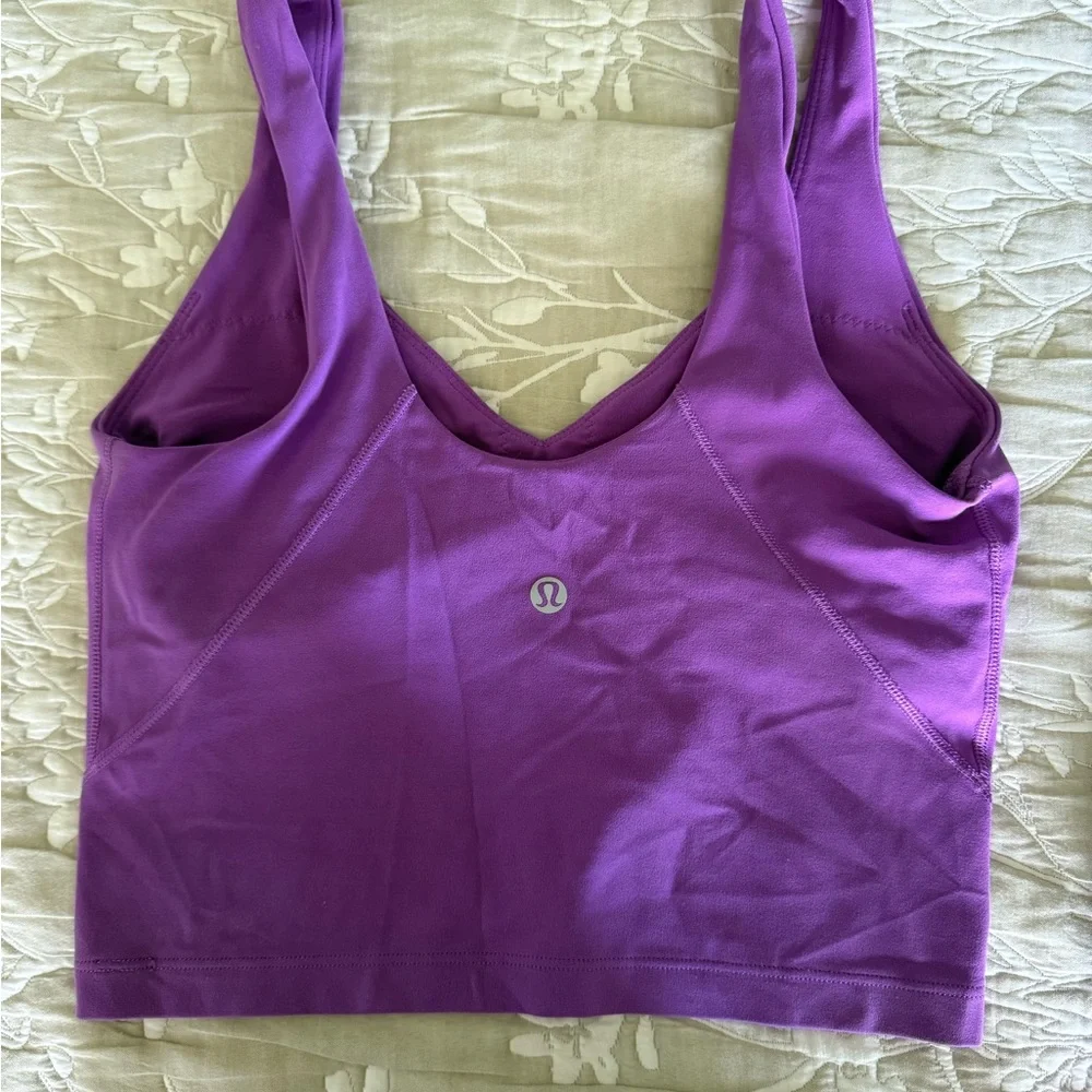 Lululemon Violet Tank and Leggings Set - Picture 2 of 6